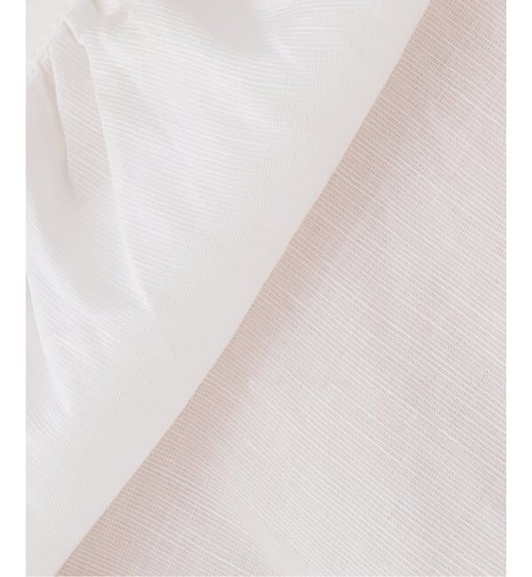 FRAMeWORK「ERIC BERGERE DAMOISEAU STRIPE WHITE」|シャツ・ブラウス|