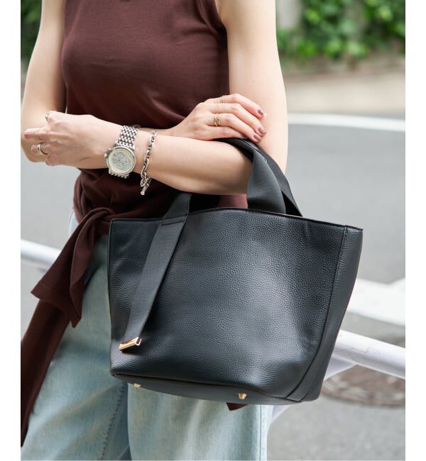  「《追加予約3/大容量&500mlペットボトル収納◎》LE TALON BELT M トート」|トートバッグ|