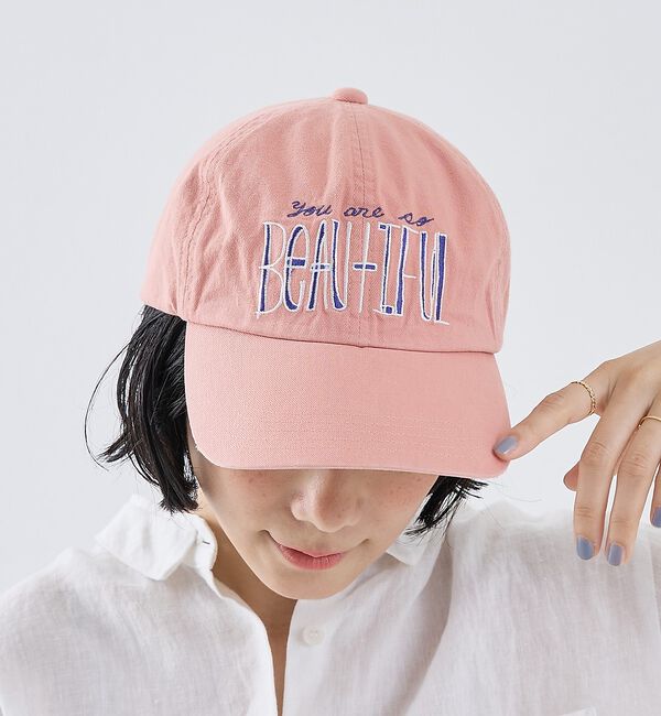 collex「【WEB限定】【Nine Tailor/ナインテーラー】Woodbury Cap」|その他|ピンク