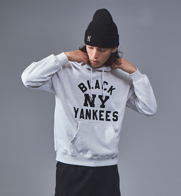 ABAHOUSE「【SCREEN STARS】BLACK YANKEES / ブラックヤンキース」|パーカー|ホワイト系その他1