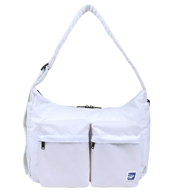 ABAHOUSE「【UNIVERSAL】2POPCKET SHOULDER / ショルダーバッグ」|ショルダー・メッセンジャー|ホワイト