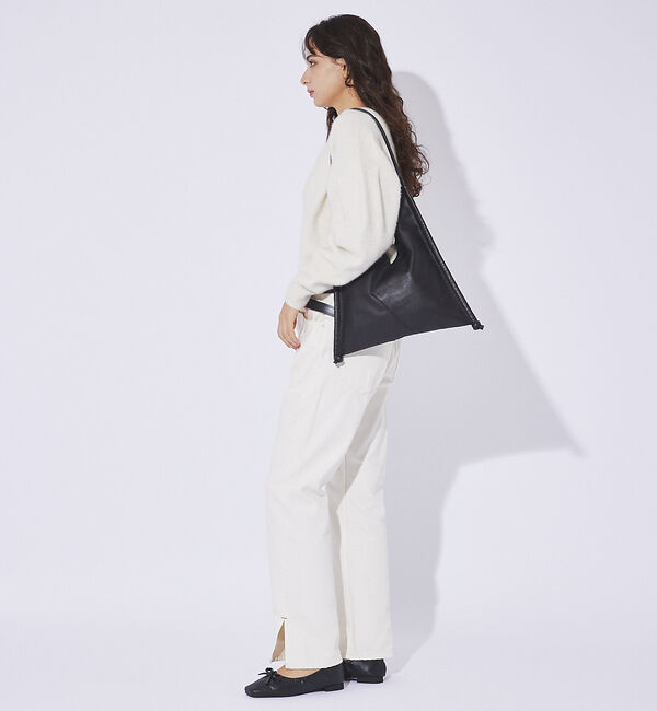 ABAHOUSE「【YArKA/ヤーカ】real onehandl tote/トライアングルトート」|トートバッグ|
