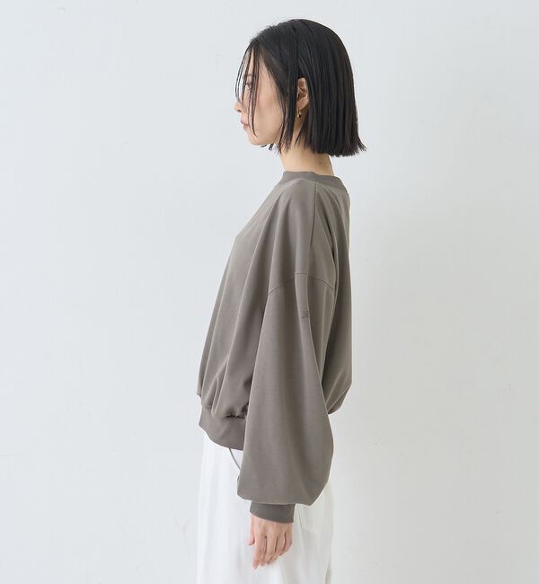 Rouge vif「ポリスパンパフスリーブイージーカットプルオーバー/吸水速乾」|Tシャツ・カットソー|