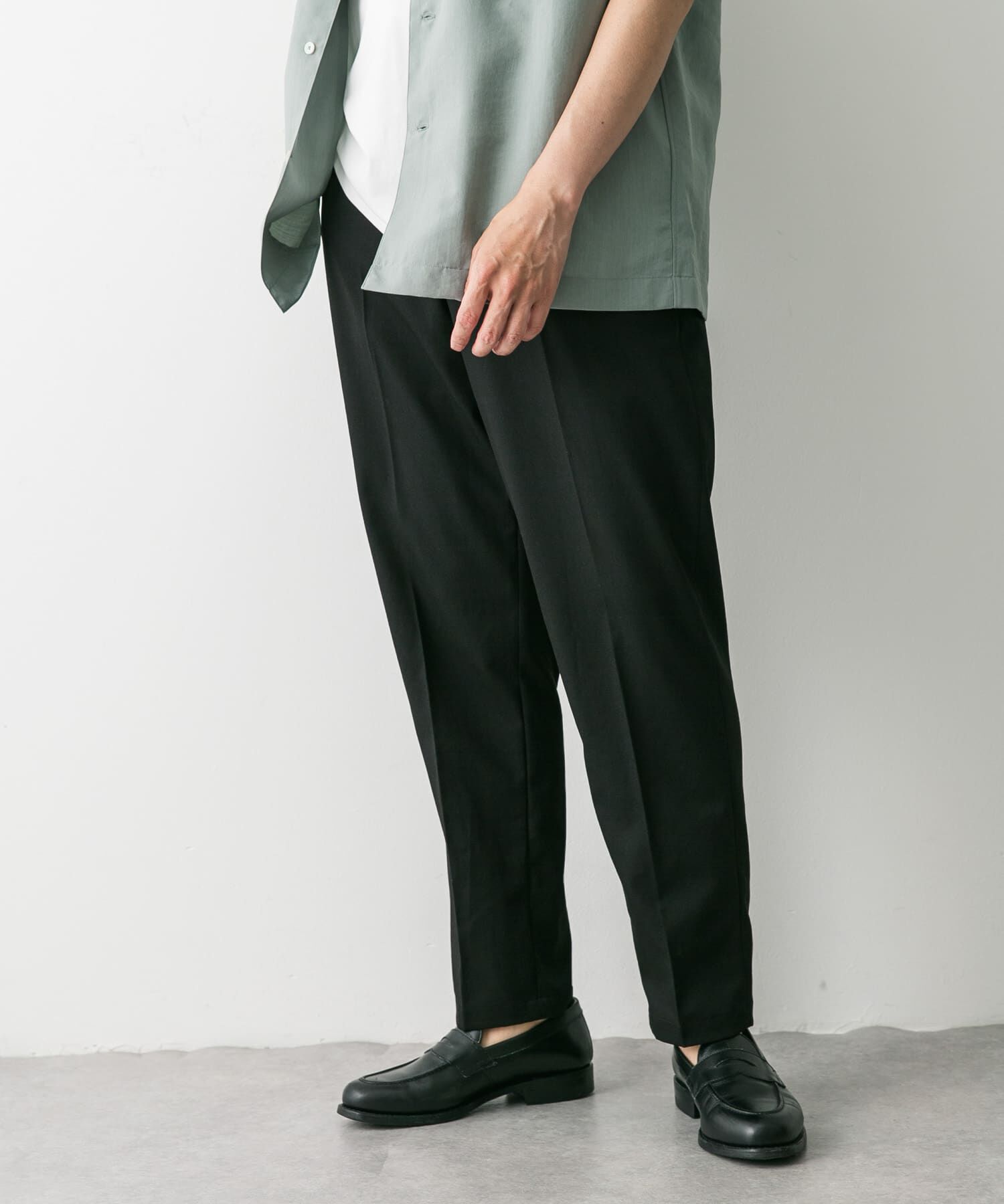 URBAN RESEARCH DOORS「TRツイルテーパードトラウザー」|その他|