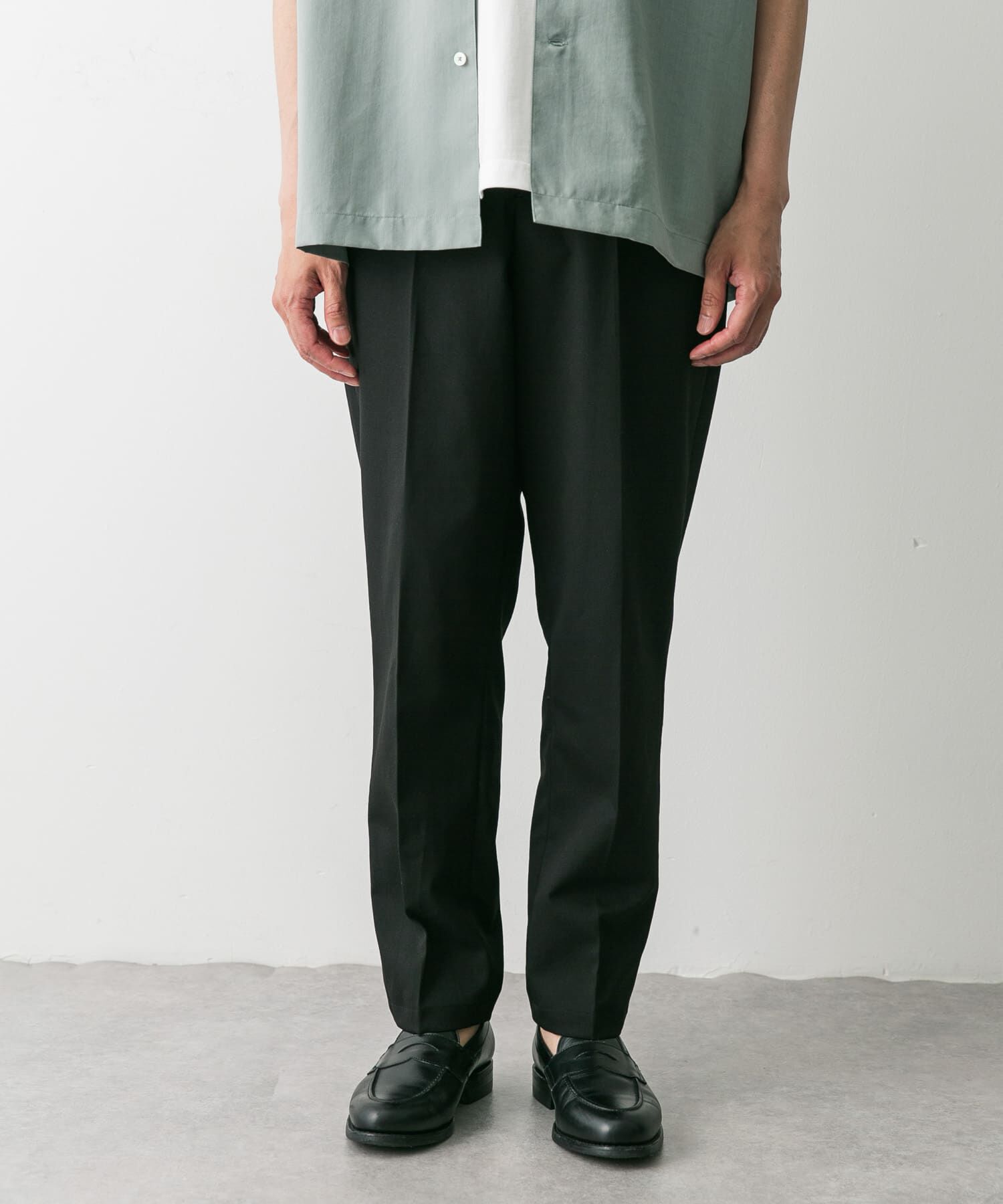 URBAN RESEARCH DOORS「TRツイルテーパードトラウザー」|その他|