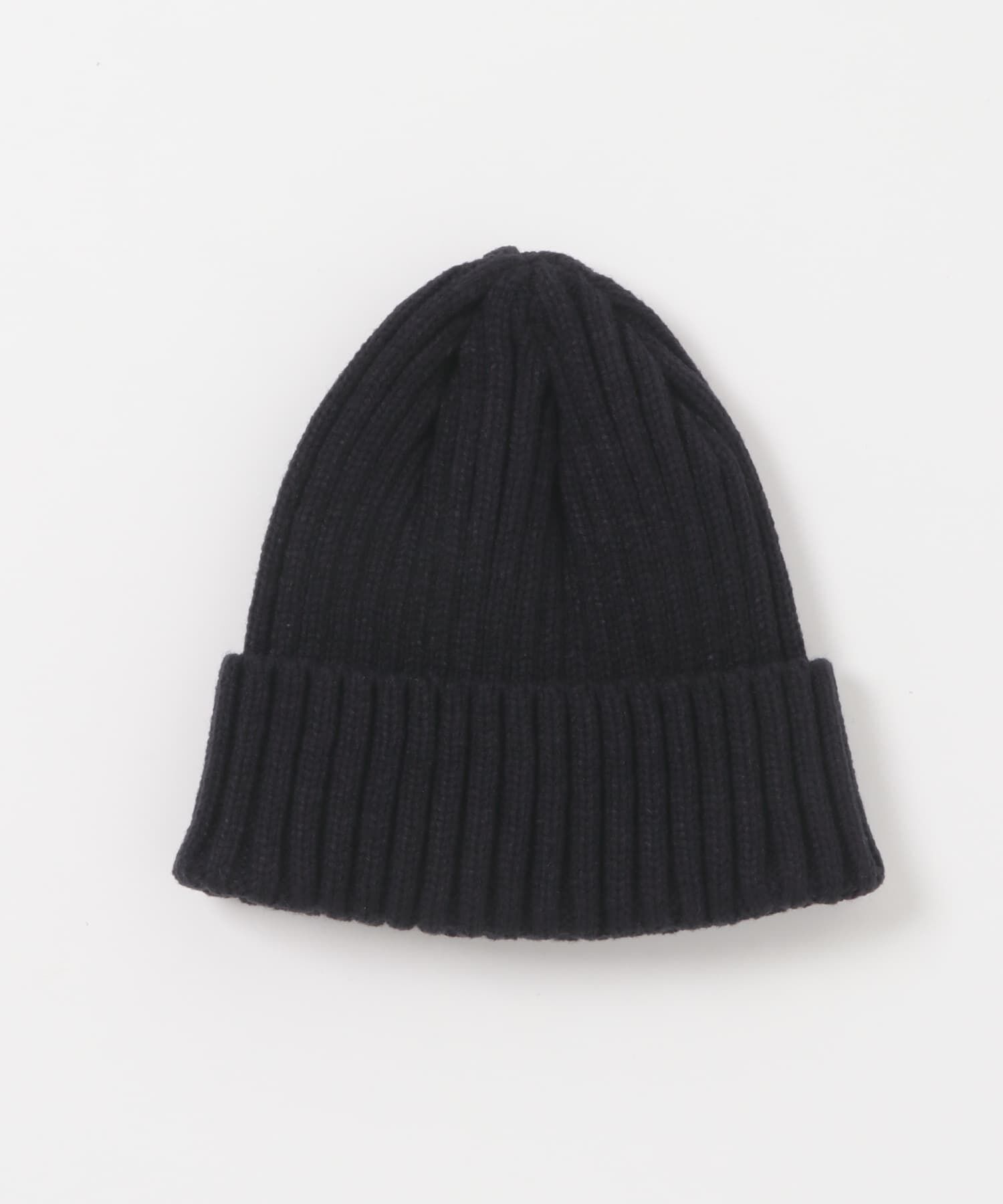 URBAN RESEARCH DOORS「WOOL MIX KNIT CAP」|ニット帽|ネイビー