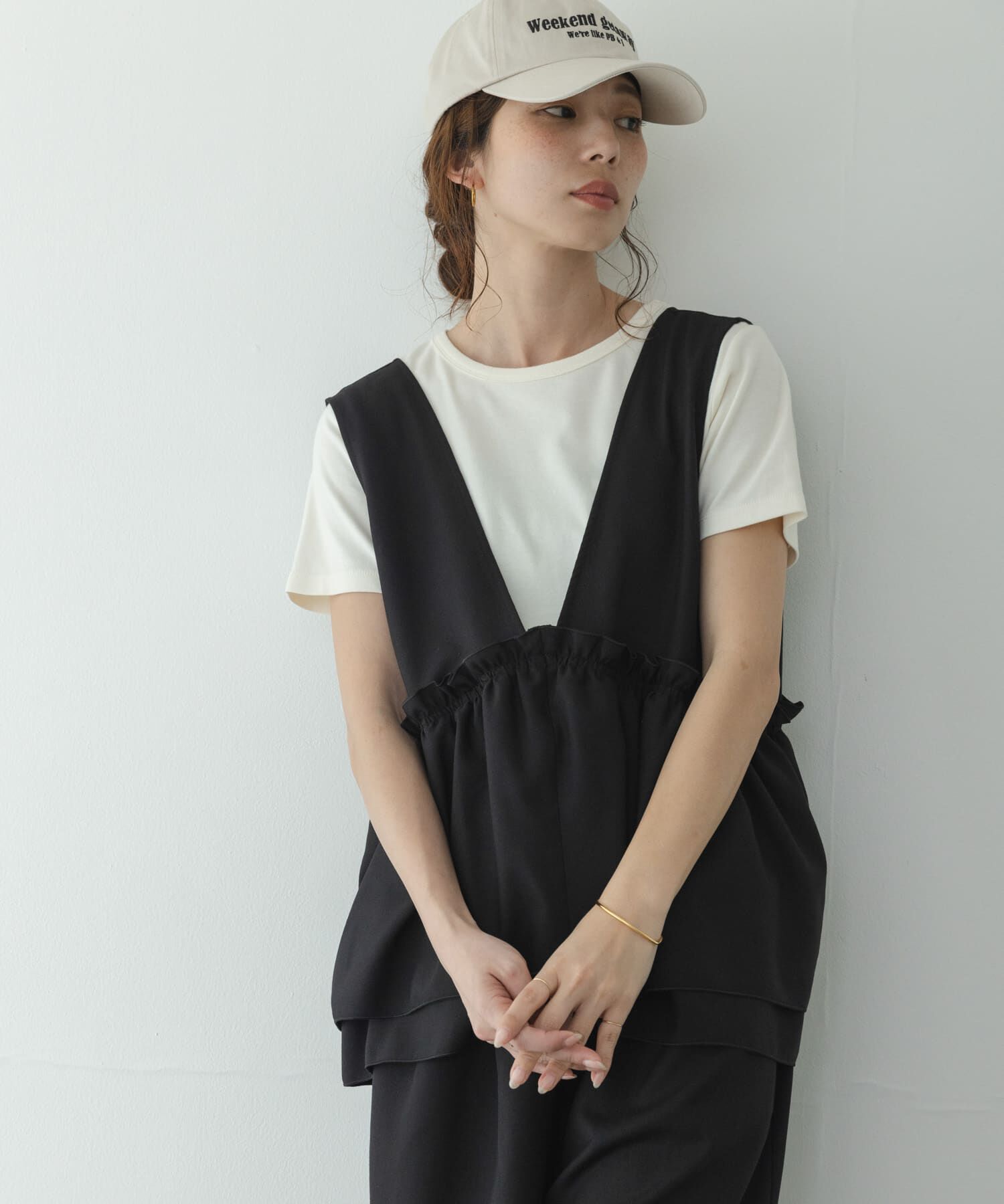 Sonny Label 「ペプラムフリルアソートオールインワン」|オールインワン|