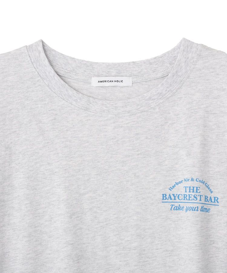 AMERICAN HOLIC「BARロゴプリントTシャツ」|Tシャツ・カットソー|