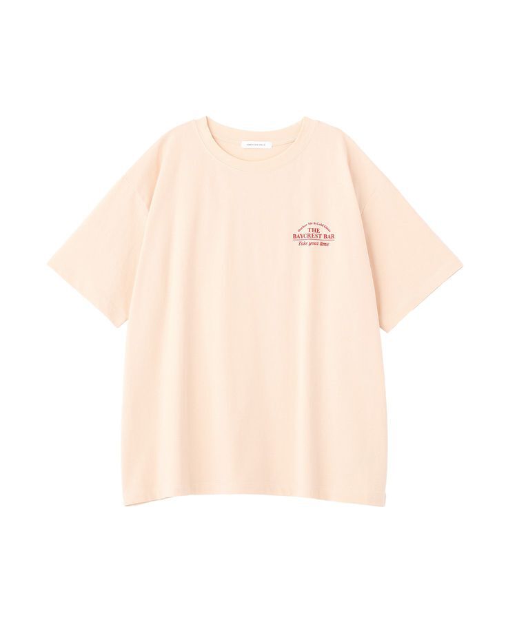 AMERICAN HOLIC「BARロゴプリントTシャツ」|Tシャツ・カットソー|Orange