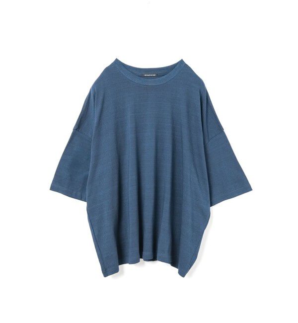 mizuiro ind「mizuiro ind クルーネックワイドチュニック」|ワンピース|