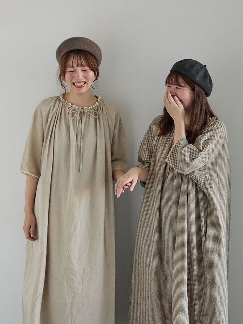 Samansa Mos2「【SA刺繍】スモックワンピース」|ワンピース|