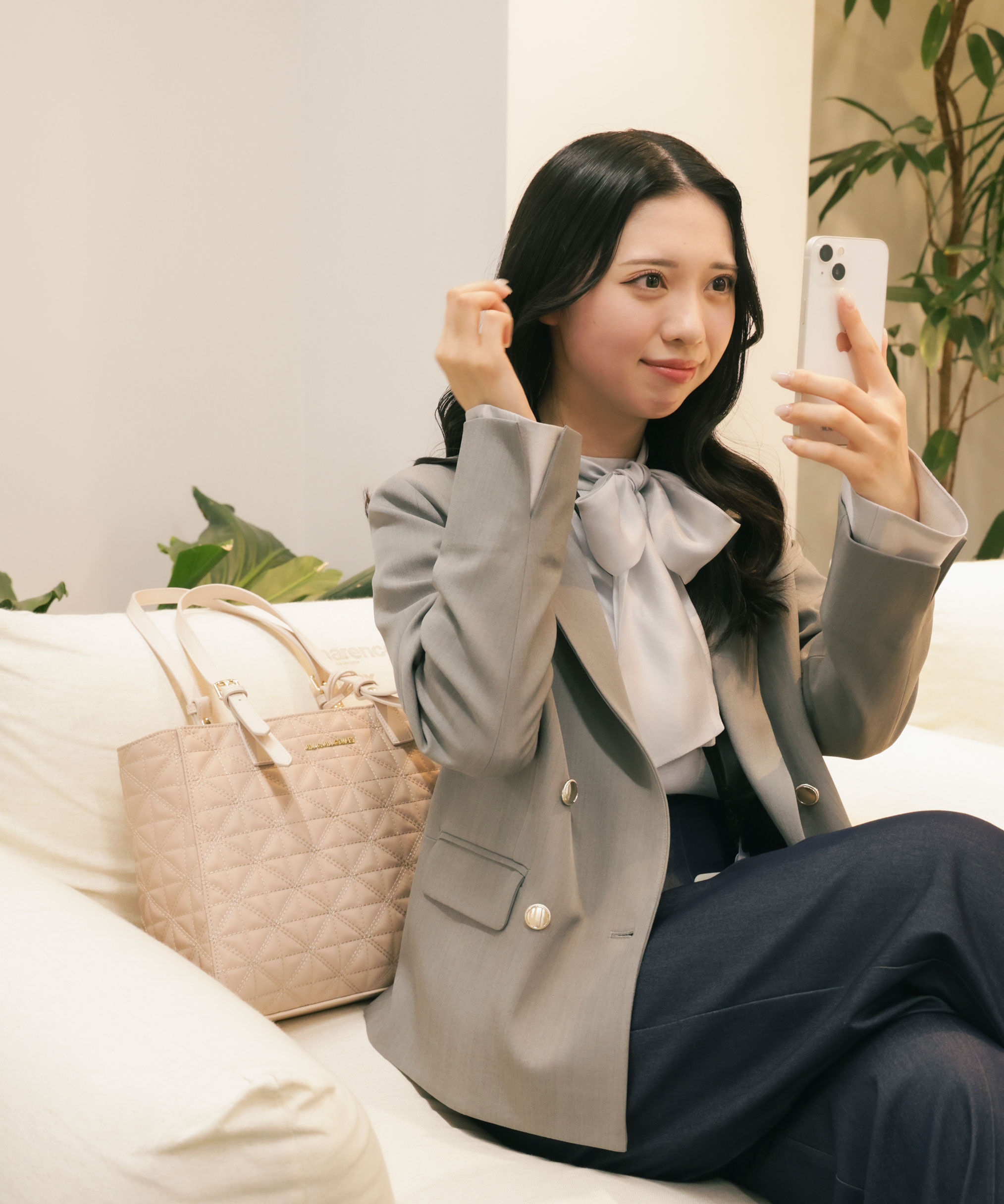  「キルティングA4トートバッグ」|その他|