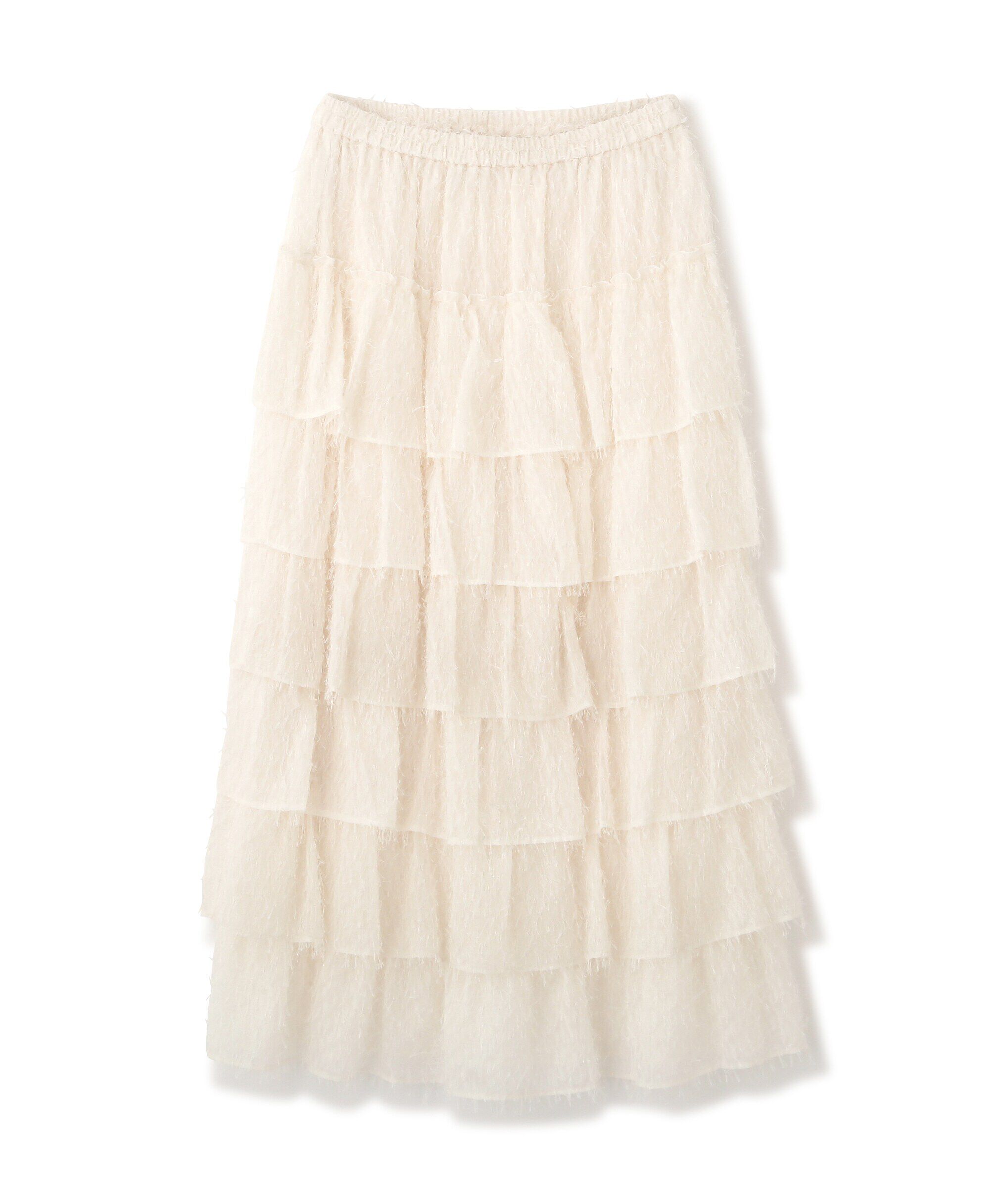 PROPORTION BODY DRESSING「ティアードフリルスカート　24AW」|スカート|