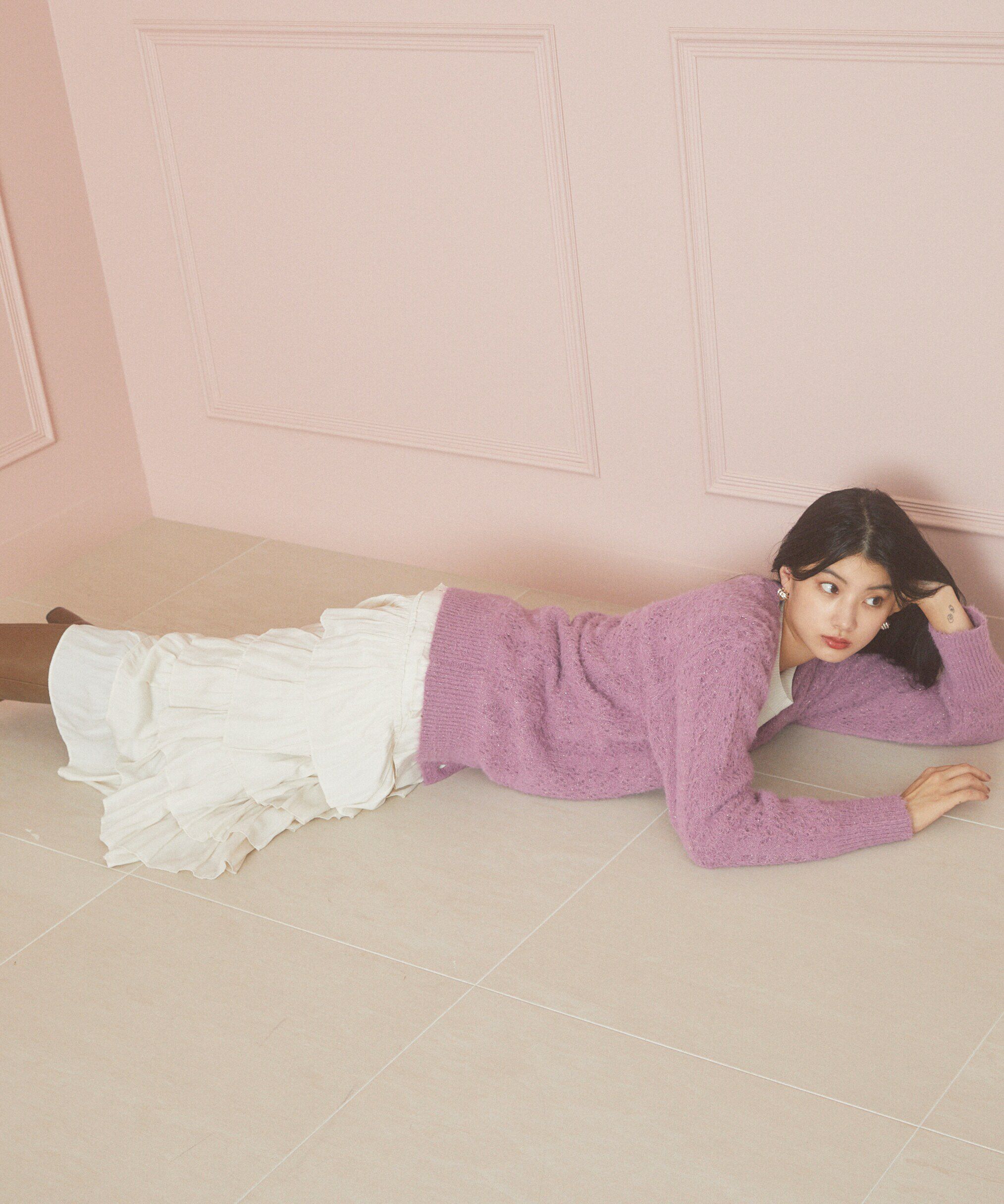 PROPORTION BODY DRESSING「ティアードフリルスカート　24AW」|スカート|