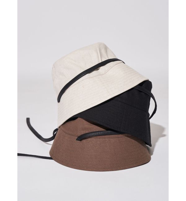 ELENDEEK「LEATHER STRING HAT」|ハット|