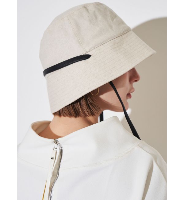 ELENDEEK「LEATHER STRING HAT」|ハット|