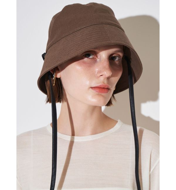 ELENDEEK「LEATHER STRING HAT」|ハット|