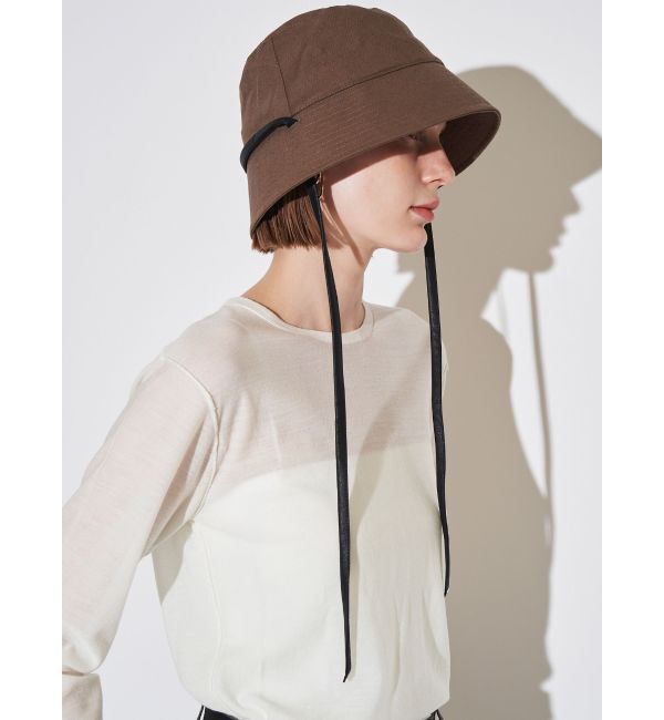ELENDEEK「LEATHER STRING HAT」|ハット|