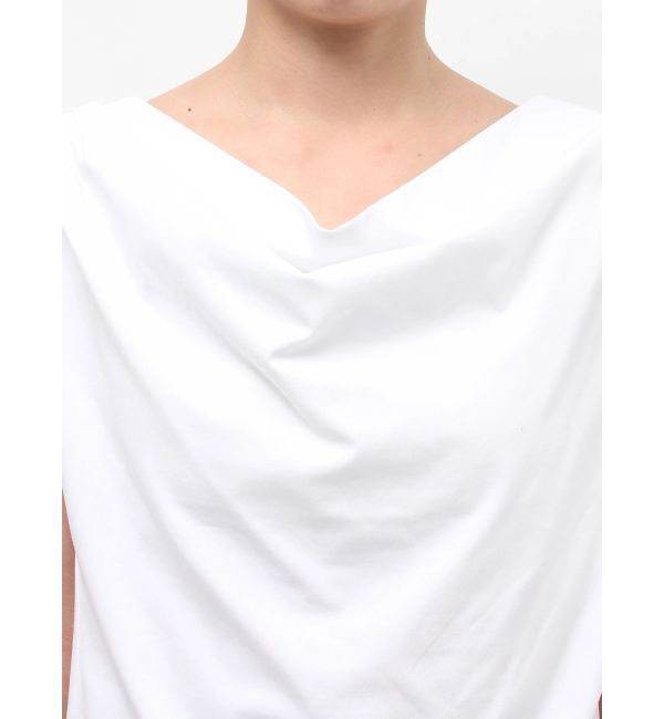 LAGUNAMOON「【接触冷感】オフショルドレープカットトップス」|Tシャツ・カットソー|