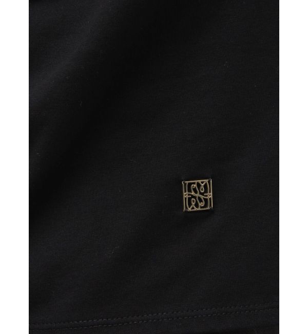 LAGUNAMOON「【接触冷感】オフショルドレープカットトップス」|Tシャツ・カットソー|