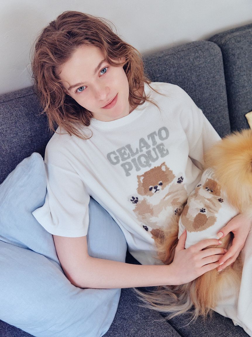  GELATO PIQUE CAT&DOG「【CAT&DOG】ドッグジャガードプルオーバー」|その他|
