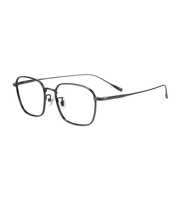  「ウェリントン型 メガネ | メタル 軽量 鼻パッド 眼鏡 伊達めがね 度付き Zoff｜CLASSIC レンズ交換券付」|メガネ|