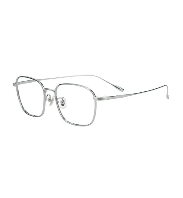  「ウェリントン型 メガネ | メタル 軽量 鼻パッド 眼鏡 伊達めがね 度付き Zoff｜CLASSIC レンズ交換券付」|メガネ|