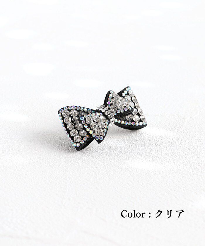 BACKYARD FAMILY「ヘアクリップ リボン 小さめ 通販 Rora ローラ イルミ ヘアークリップ 髪どめ 髪留め」|その他|