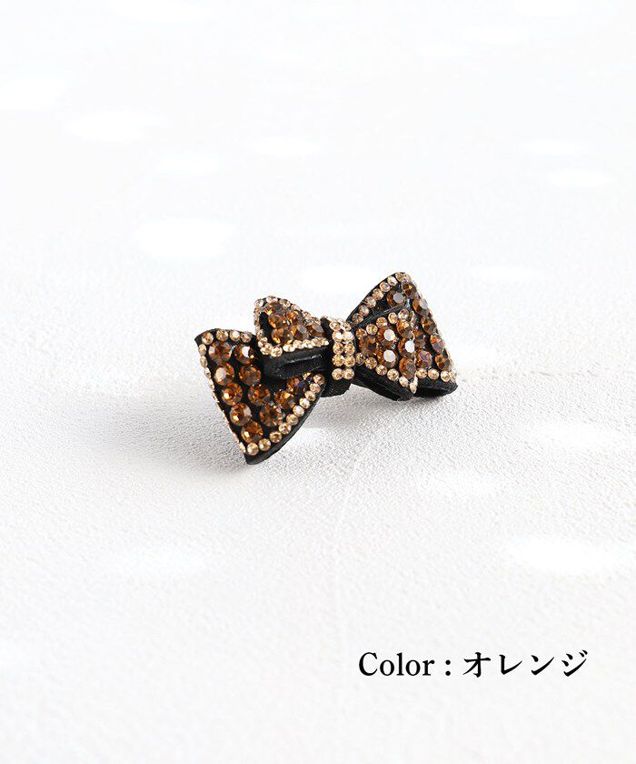 BACKYARD FAMILY「ヘアクリップ リボン 小さめ 通販 Rora ローラ イルミ ヘアークリップ 髪どめ 髪留め」|その他|
