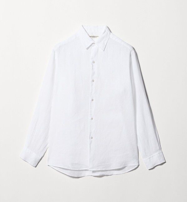 UNITED ARROWS「＜SOVEREIGN＞リネン ソリッド シャツ」|シャツ・ブラウス|