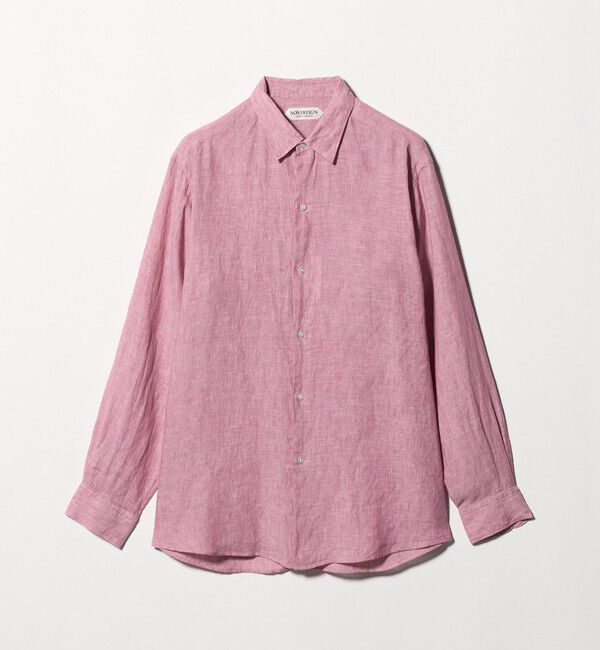 UNITED ARROWS「＜SOVEREIGN＞リネン ソリッド シャツ」|シャツ・ブラウス|