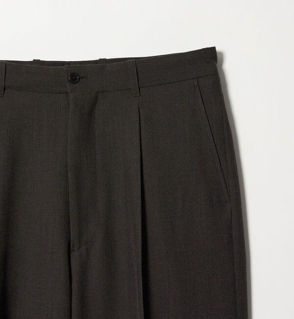 STEVEN ALAN「＜Steven Alan＞ P/LN アウト ワンプリーツ スラックス」|スラックス|