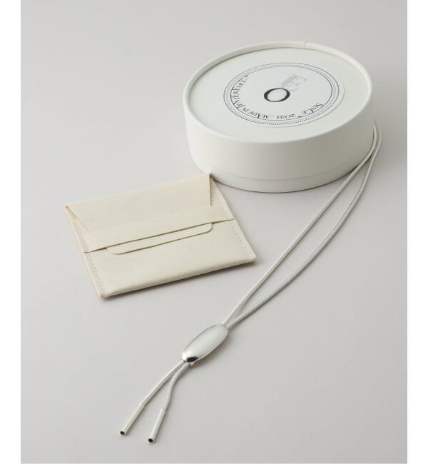 Spick and Span「EO / イオ LOOP TIE NECKLACE」|ネックレス|