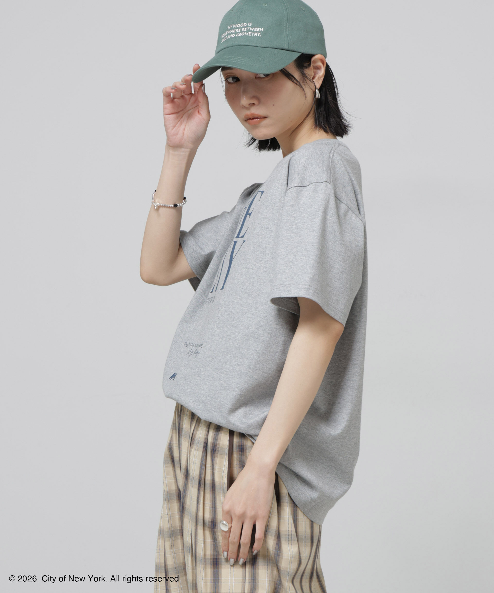 nano･universe「GOOD ROCK SPEED&times;Anti Soaked(R) 汗染み防止 NYC Tシャツ」|Tシャツ・カットソー|