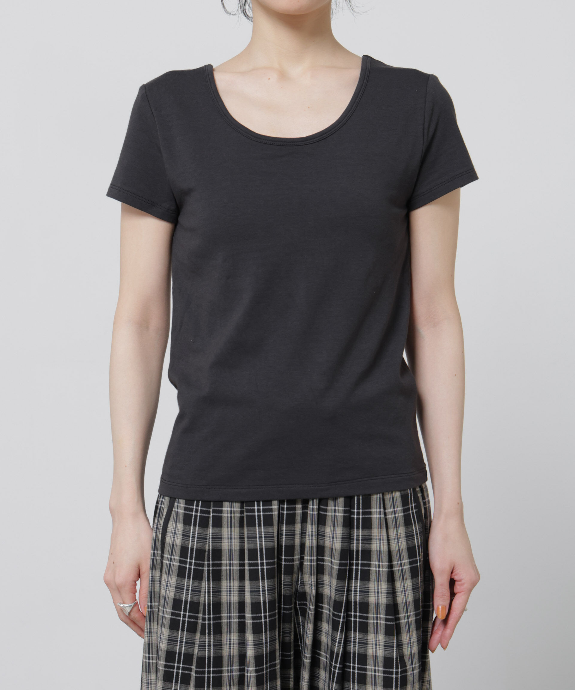 nano･universe「Anti Soaked(R) 汗染み防止カップ付きTシャツ」|Tシャツ・カットソー|