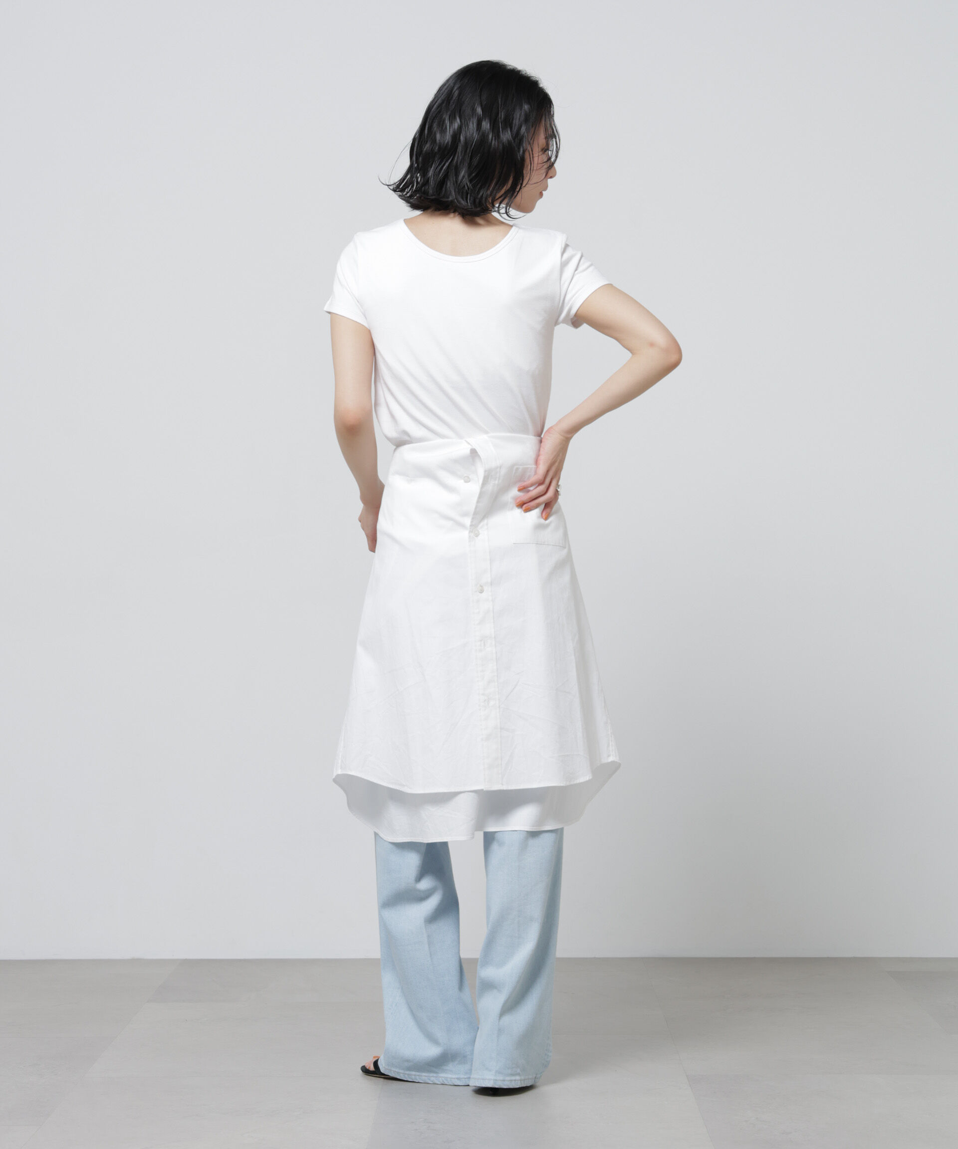 nano･universe「Anti Soaked(R) 汗染み防止カップ付きTシャツ」|Tシャツ・カットソー|