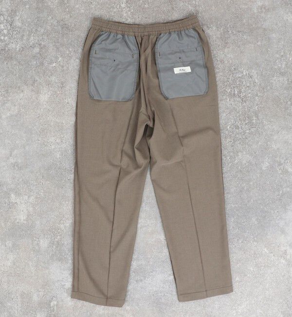 NOLLEY'S goodman「《セットアップ対応》Reflax ワンタックイージーパンツ 26SS」|チノ|