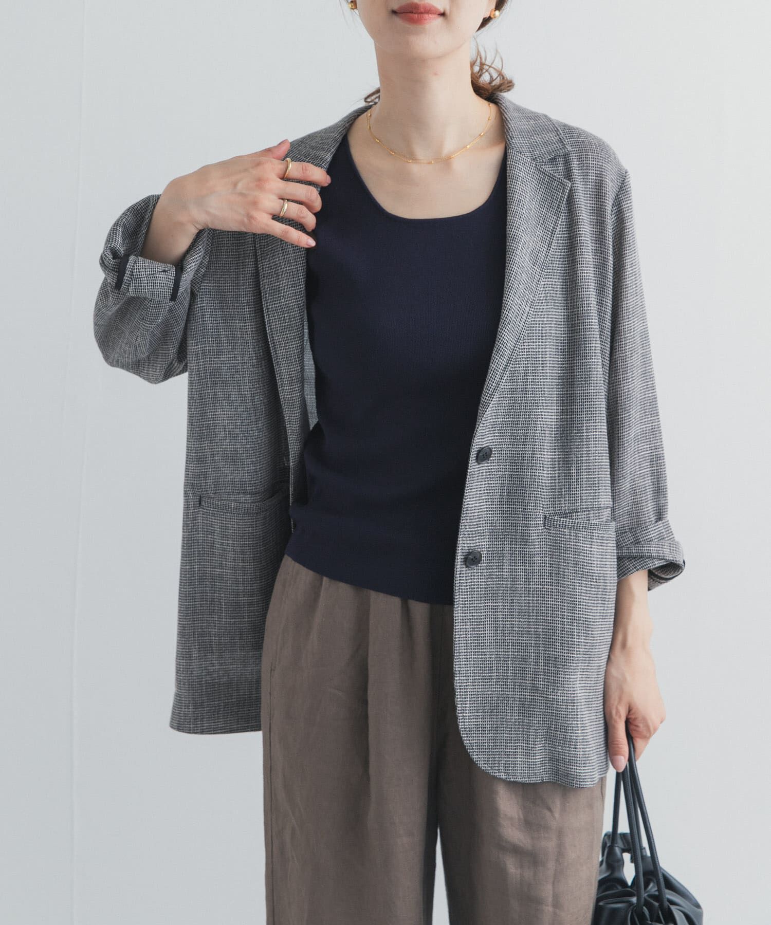 URBAN RESEARCH DOORS「2WAYニットタンク」|タンクトップ|