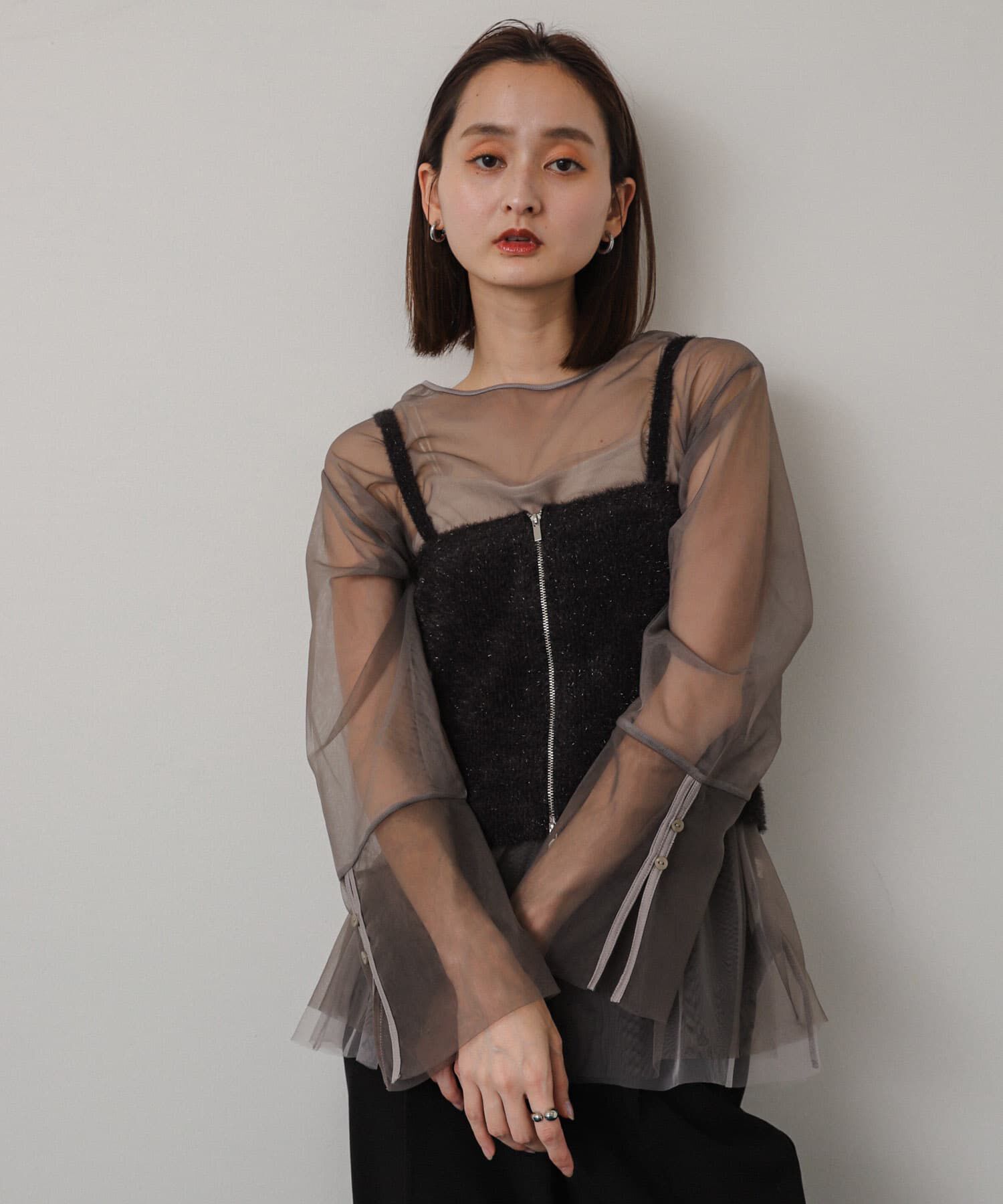 SENSE OF PLACE by URBAN RESEARCH「シアーチュールトップ」|Tシャツ・カットソー|