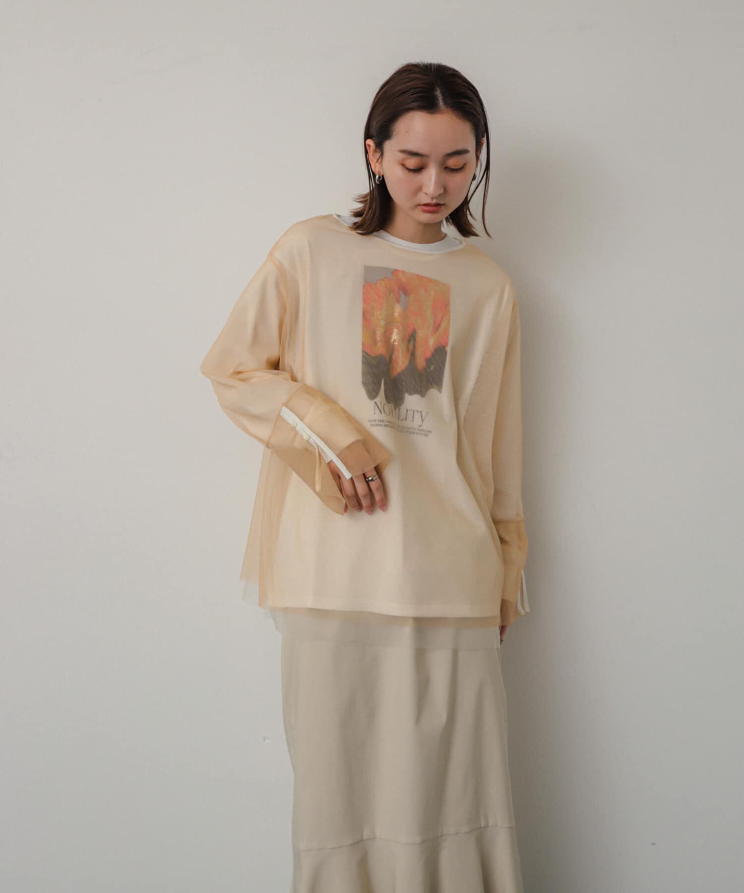 SENSE OF PLACE by URBAN RESEARCH「シアーチュールトップ」|Tシャツ・カットソー|