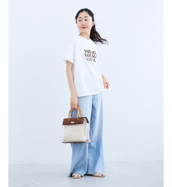  「VOYAGEフロッキーロゴTシャツ」|Tシャツ・カットソー|