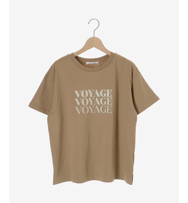  「VOYAGEフロッキーロゴTシャツ」|Tシャツ・カットソー|