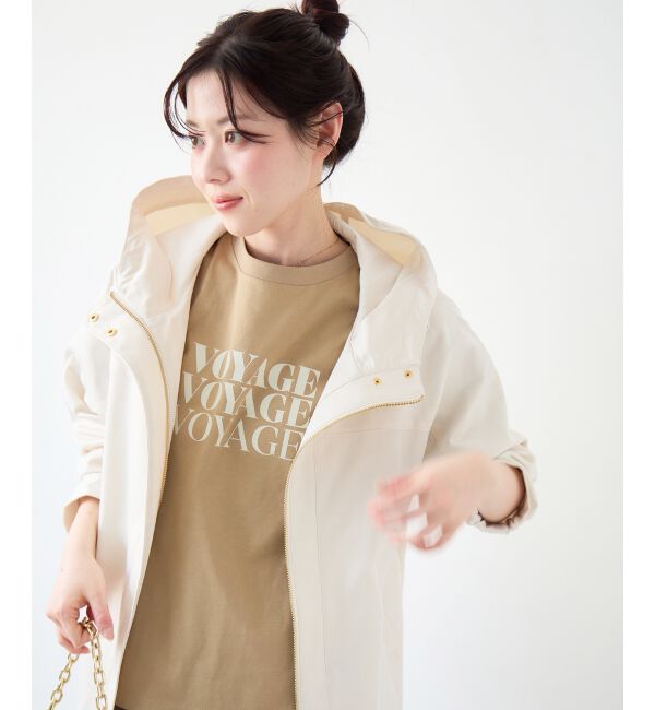  「VOYAGEフロッキーロゴTシャツ」|Tシャツ・カットソー|
