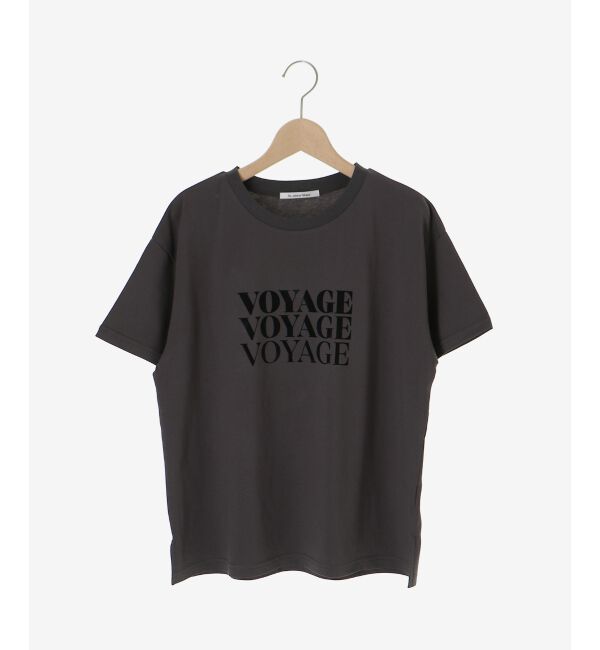  「VOYAGEフロッキーロゴTシャツ」|Tシャツ・カットソー|