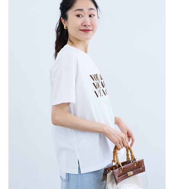  「VOYAGEフロッキーロゴTシャツ」|Tシャツ・カットソー|