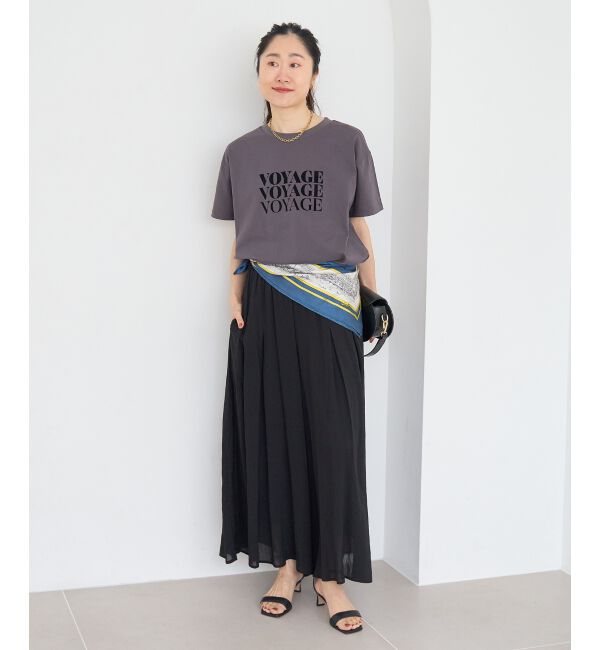  「VOYAGEフロッキーロゴTシャツ」|Tシャツ・カットソー|