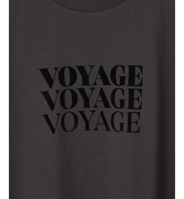  「VOYAGEフロッキーロゴTシャツ」|Tシャツ・カットソー|