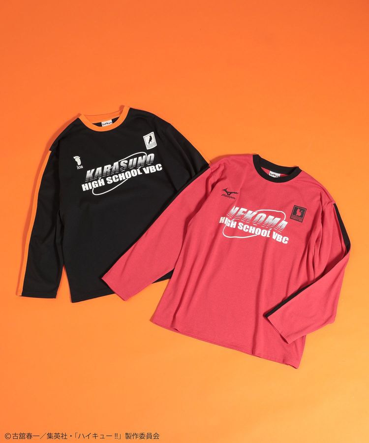 Green Parks「ハイキュー!! ユニフォーム長袖Tシャツ」|Tシャツ・カットソー|