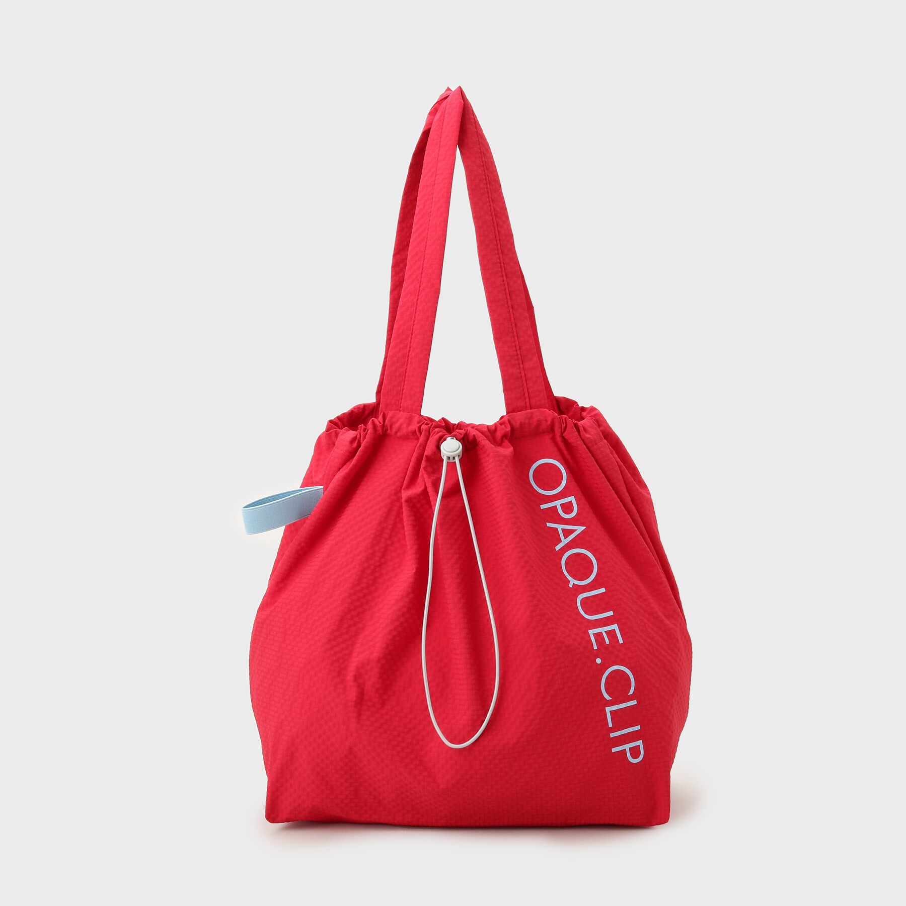 OPAQUE.CLIP「【推し活／6color】うちわも入る大きさ！ビッグトートバッグ」|トートバッグ|レッド(563)