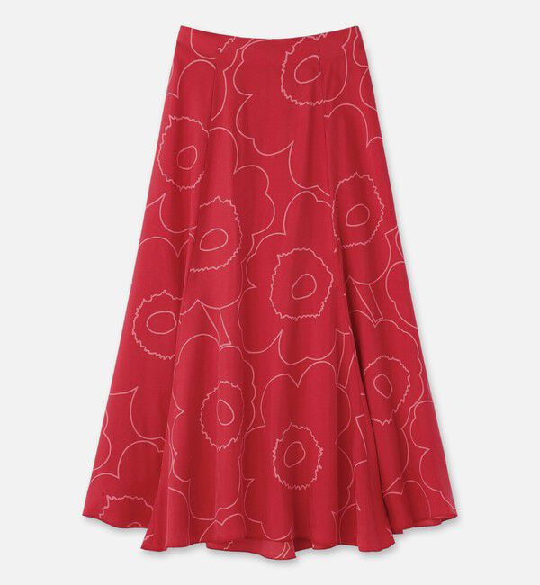 Marimekko「Muovaus Piirto Unikko スカート」|スカート|